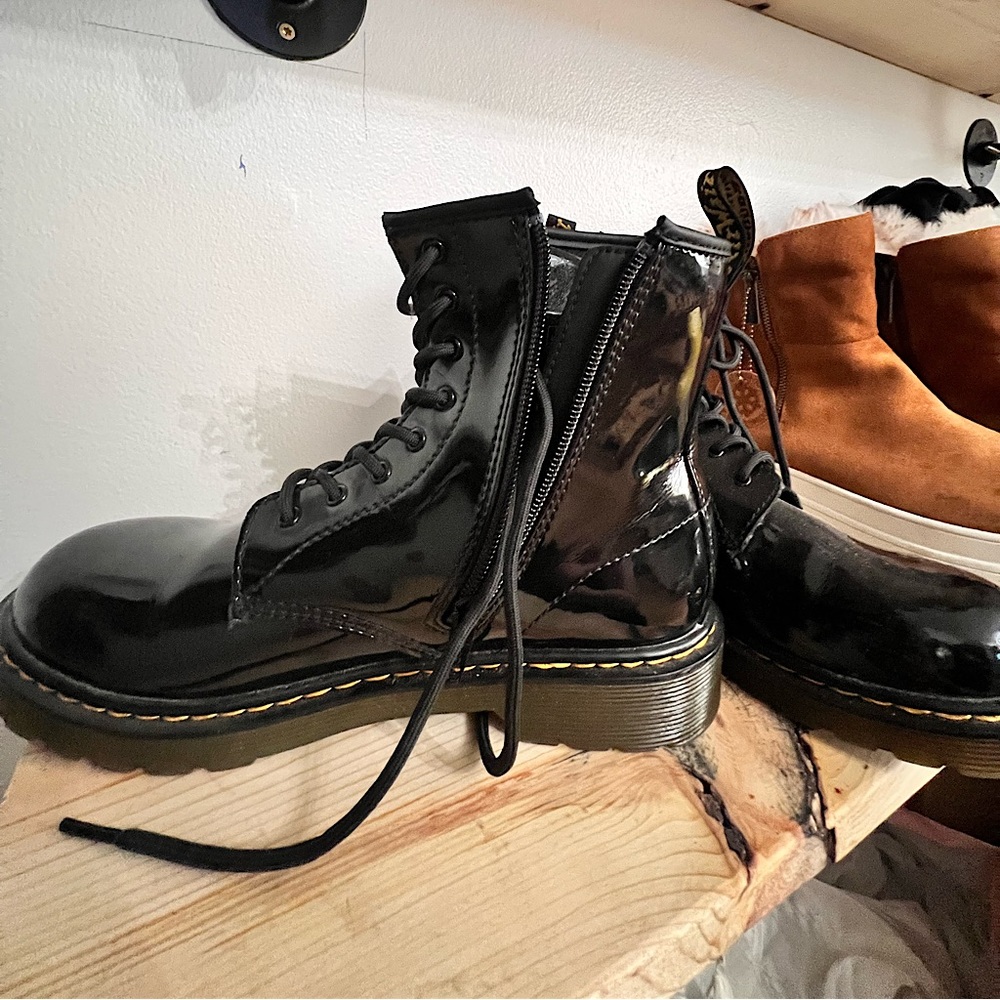 Black Leather Doc Martens
